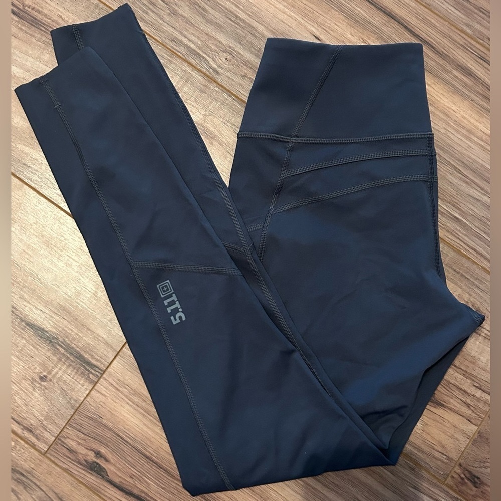 5.11 Tactical Gray Training Leggings S | Performance Fit, Gray Athleisure - Picture 1 of 6